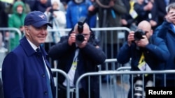 美国总统拜登访问北爱尔兰。(2023年4月12日)