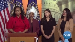 英语视频:特朗普和民主党在种族主义和政治庇护问题上发生冲突 英语视频:特朗普和民主党在种族主义和政治庇护问题上发生冲突