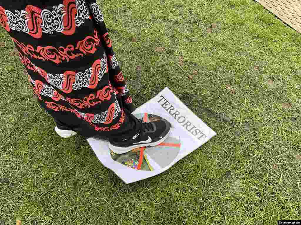 ယူကေနိုင်ငံ လန်ဒန်မြို့တော်မှာ ဒီနေ့ကျင်းပတဲ့ စစ်တပ်အာဏာသိမ်း ၄ နှစ်ပြည့် ဆန့်ကျင်ဆန္ဒပြပွဲ မြင်ကွင်း။ ဖေဖေါ်ဝါရီ ၁၊ ၂၀၂၅ (Photo credit: NUG office, UK)