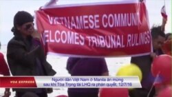 Người Việt ở Philippines ‘mừng chiến thắng trước Trung Quốc’ Người Việt ở Philippines ‘mừng chiến thắng trước Trung Quốc’