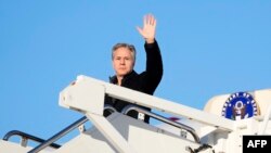 美国国务卿布林肯(Antony Blinken)2024年2月4日启程,自去年10月以色列和哈马斯在加沙爆发冲突以来第五次访问中东。(法新社)