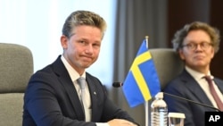 资料照：瑞典国防部长帕尔·琼森（Pal Jonson）