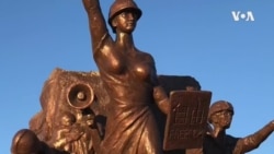 “香港时代革命”雕塑在加州自由雕塑公园揭幕 “香港时代革命”雕塑在加州自由雕塑公园揭幕