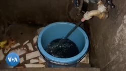 Mvura iri kubuda mudzimba dzekuHighfield muHarare manheru ano. (Vhidhiyo naTobias Mudzingwa)