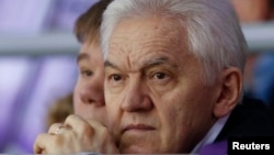 俄罗斯著名富豪,普京的密友季姆琴科(2014年2月18日 资料照片)