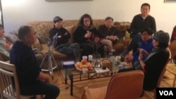 座谈会:刘晓波在纽约——1989、1993(美国之音方冰拍摄)