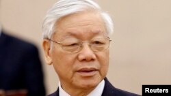 越共总书记、越南国家主席阮富仲 (2018年4月2日)