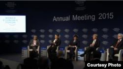 第45届达沃斯世界经济论坛星期六(1月24日)就“重建亚洲互信”进行讨论。