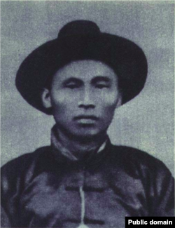 中国1923年“二七大罢工”工人领袖林祥谦(中国老照片,1952年《人民画报》曾使用)