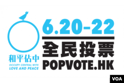 “普及投票(Pop Vote)”是香港民间政改方案举行全民投票所使用的电子投票系统
