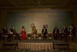 欧洲议会首次派遣官方代表团出访台湾结束三天的访程后召开记者会(图片来源:杨安摄影)