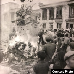 到文革结束之时,藏区99.9%的寺院被毁,数十万藏人非正常死亡。(泽仁多吉摄影 唯色提供)