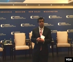 “世界正义工程”组织研究总监庞塞(美国之音叶林摄)