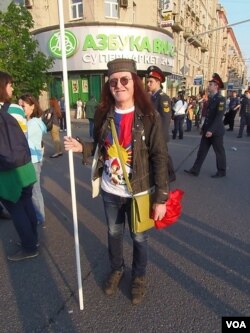 人权人士尼科里斯基 (美国之音白桦拍摄)