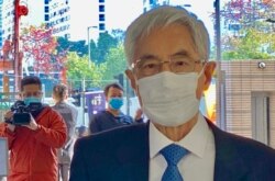 82岁的民主党创党主席,资深大律师李柱铭,因反送中运动8/18流水式集会首次成为被告引关注(美国之音汤/惠芸)