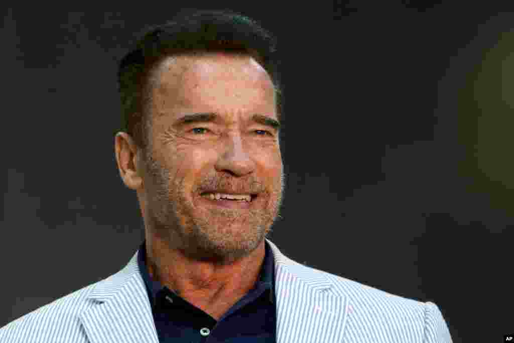 2016年8月20日,施瓦辛格在香港出席公众体育活动