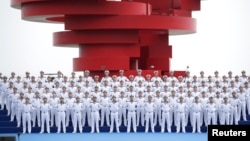 中国海军在青岛庆祝人民解放军海军建军70周年 (2019年4月22日)