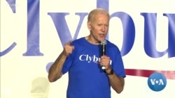 英语视频:民主党总统参选人准备进行首场辩论 英语视频:民主党总统参选人准备进行首场辩论