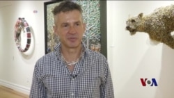 雕塑家用子弹壳启发深思 雕塑家用子弹壳启发深思