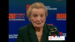 奥尔布赖特:自由民主对中国有利 奥尔布赖特:自由民主对中国有利