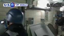 Phá hủy kho vũ khí hóa học của Syria sang ngày thứ hai (VOA60)  Phá hủy kho vũ khí hóa học của Syria sang ngày thứ hai (VOA60)