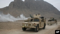 Các binh sĩ lực lượng Đặc nhiệm Mỹ tại Afghanistan.