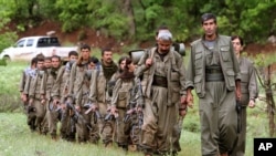 库尔德工人党武装人员 (2013年5月14日资料照片)