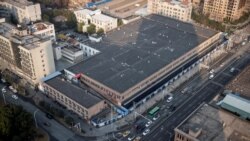 位于武汉市的华南海鲜市场大外景。这里出现了首批被确认为COVID-19的病例。(2021年1月15日)