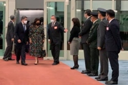 洪都拉斯现任总统叶南德兹(Juan Orlando Hernandez)近日台湾。(美联社照)