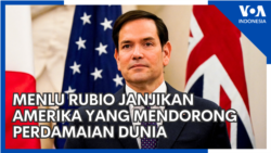 Menlu Rubio Janjikan Amerika yang Mendorong Perdamaian Dunia Menlu Rubio Janjikan Amerika yang Mendorong Perdamaian Dunia