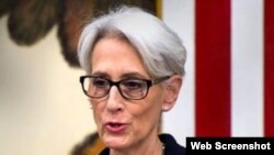 美国国务院主管政治事务的次卿温迪·谢尔曼 (国务院网站截图)