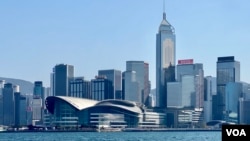 资料照:香港岛远眺