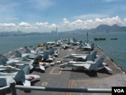 “乔治·华盛顿号”上的战斗机