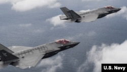 美国的F35C闪电II型联合攻击机(美国海军提供)