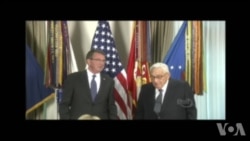 美国防部授予基辛格公众服务奖 美国防部授予基辛格公众服务奖