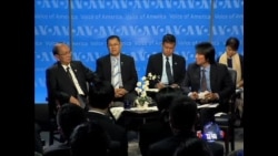 缅甸总统吴登盛访美 造访美国之音总部 缅甸总统吴登盛访美 造访美国之音总部