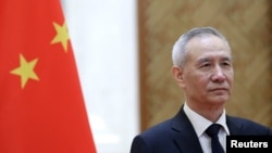 资料照:中共中央政治局委员、副总理刘鹤