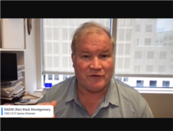 华盛顿智库保卫民主基金会(FDD)网络与技术创新中心总监、曾任美国太平洋司令部海军作战部主任的退役海军少将马克·蒙哥马利(Mark Montgomery)星期三(1月8日)在一场媒体简报会上阐述TikTok如何作为中共认知战工具,危害美国国家安全。(视频截图)