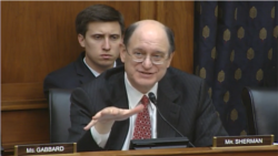 资料照:美国会众议院外交委员会亚太小组委员会主席舍尔曼