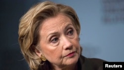 美国前国务卿希拉里.克林顿