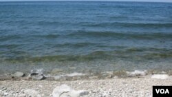 贝加尔湖。(美国之音白桦拍摄)