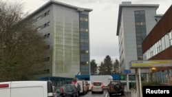 英国从武汉撤出的侨民将被安置在伯肯黑德的阿罗公园医院里。(2020年1月31日)