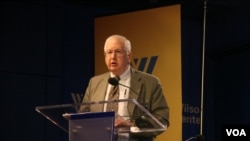 前美国驻华大使芮效俭(美国之音钟辰芳拍摄)