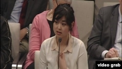 香港書商桂民海的女兒安傑拉.桂。(視頻截圖)