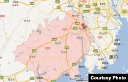 广东省江门市地图