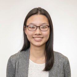 耶鲁学生张晓慧说她把黄艾琳的文章分享给了全家人看(照片由本人提供)