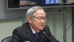 台湾在野党国民党前立委林郁方(美国之音张永泰拍摄)