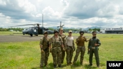 美国与菲律宾空军人员2018年5月16日参加肩并肩联演(美国空军照片)