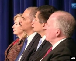 美国各部首长共同宣布网络策略