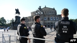 资料照片:德国警察。(2024年8月29日)